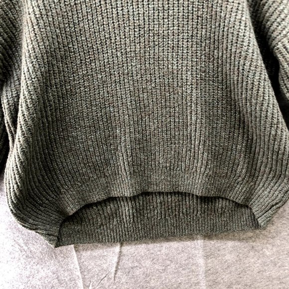 Old Navy Olive Green Turtleneck Sweater - Picture 4 of 13